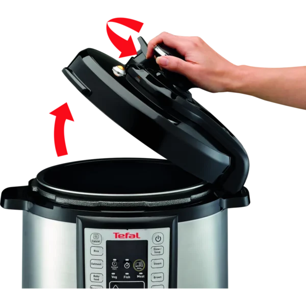 Tefal CY505E40 electric pressure cooker Black, Stainless steel 1200 W
