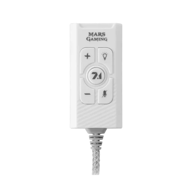 Mars Gaming MSC2W, Audio Card 7.1 USB White