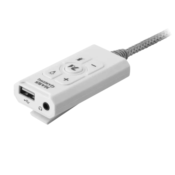Mars Gaming MSC2W, Audio Card 7.1 USB White