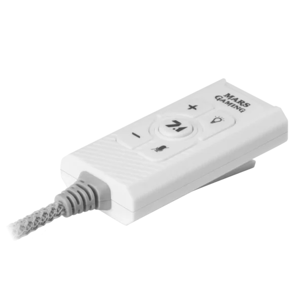 Mars Gaming MSC2W, Audio Card 7.1 USB White