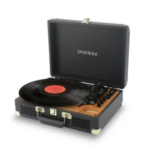 Sogo TDA-SS-8645 audio turntable Belt-drive audio turntable Black, Wood