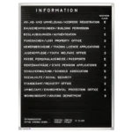 Legamaster PREMIUM letter board 60x40cm