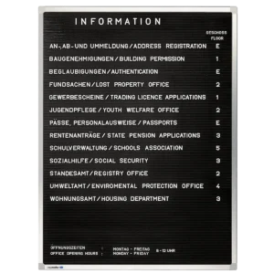 Legamaster PREMIUM letter board 60x40cm