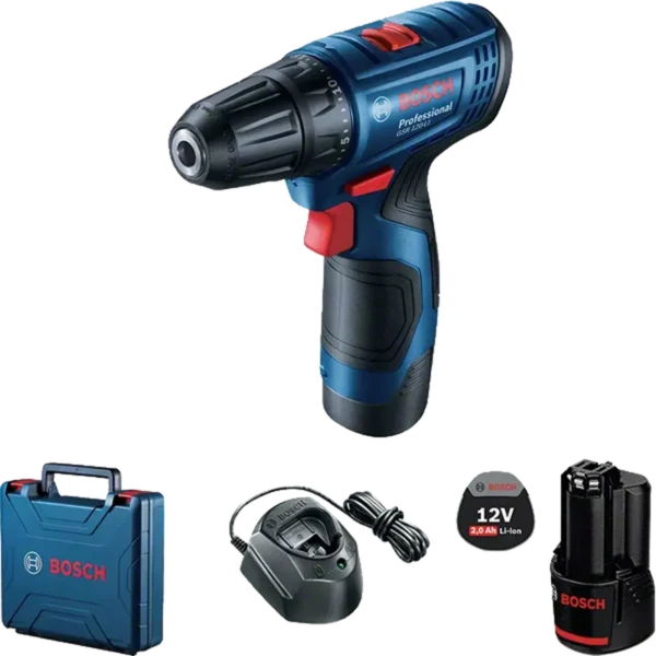 Bosch GSR 120-LI 1500 RPM 800 g Black, Blue