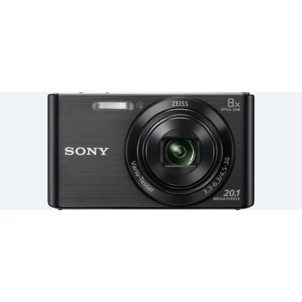 Sony DSC-W830 Compact camera 20.1 MP CCD 5152 x 3864 pixels Black
