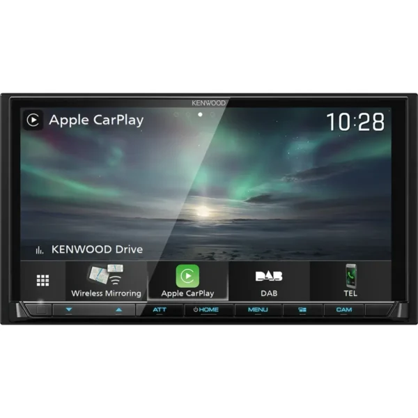 Kenwood DMX8019DABS car media receiver Black 200 W Bluetooth