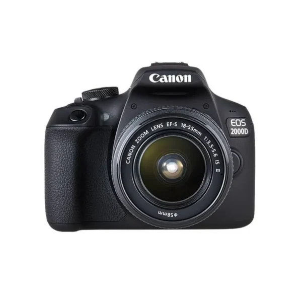 Canon EOS 2000D + EF-S 18-55 IS II + EF 50mm 1/2″ SLR Camera Body 24.1 MP CMOS 6000 x 4000 pixels Black