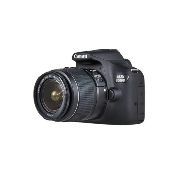 Canon EOS 2000D + EF-S 18-55 IS II + EF 50mm 1/2″ SLR Camera Body 24.1 MP CMOS 6000 x 4000 pixels Black