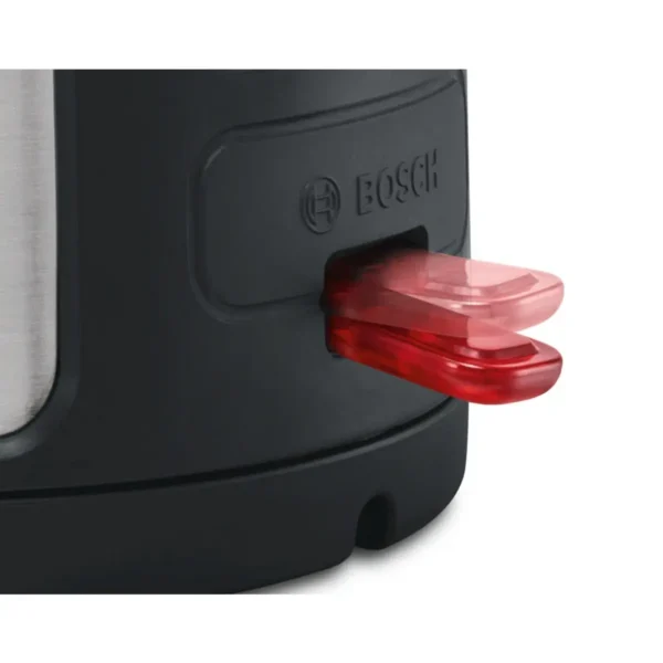Bosch TWK6A813 electric kettle 1.7 L 2400 W Black, Stainless steel