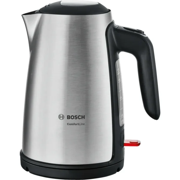 Bosch TWK6A813 electric kettle 1.7 L 2400 W Black, Stainless steel