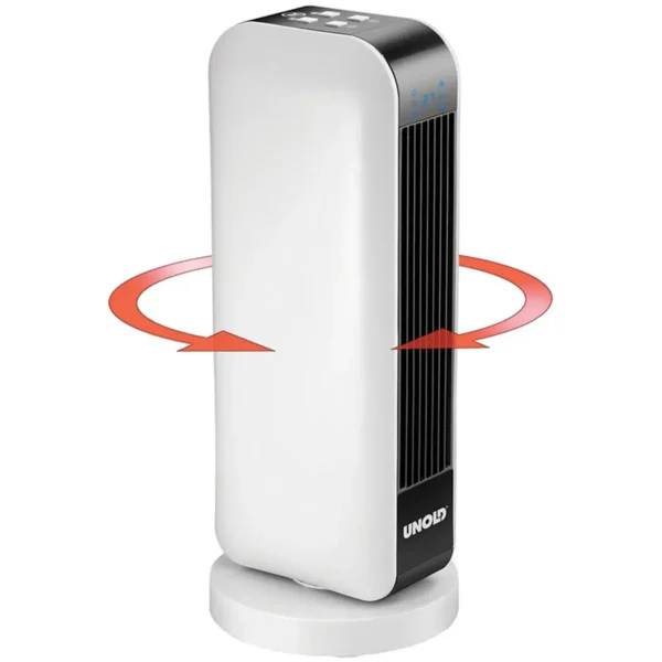Unold 86430 electric space heater Indoor Black, White 2000 W Fan electric space heater