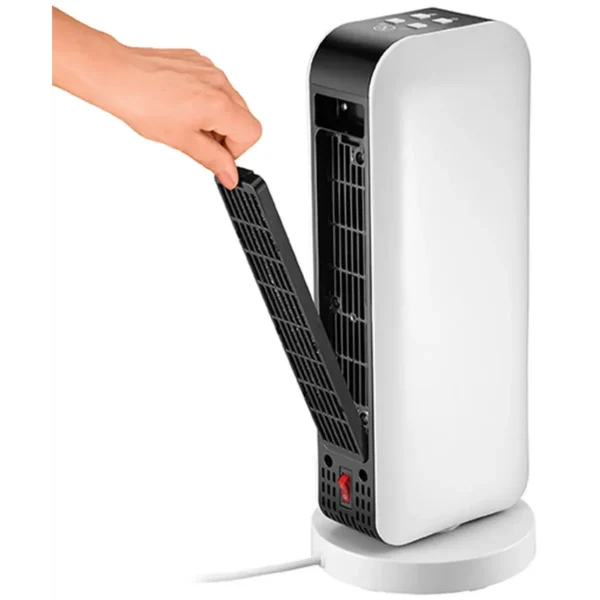 Unold 86430 electric space heater Indoor Black, White 2000 W Fan electric space heater