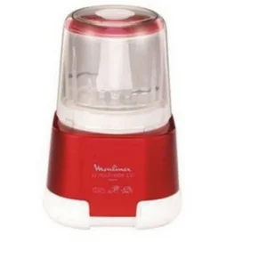 Moulinex DP800G electric food chopper 0.85 L 1000 W Red, Transparent