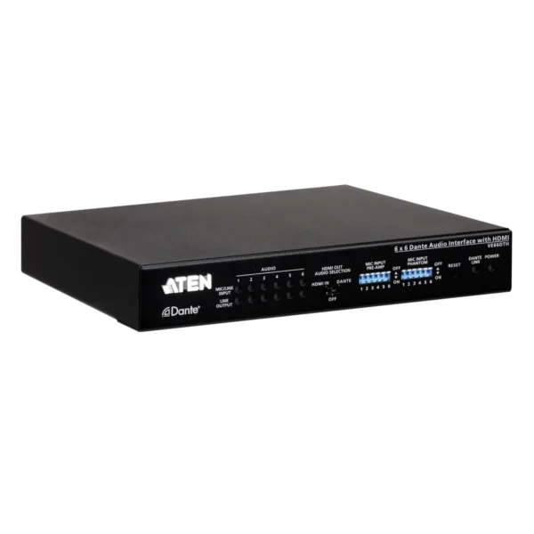 ATEN VE66DTH-AT-E audio converter Black