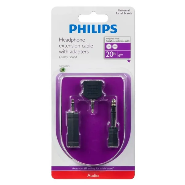 Philips SWA2150H/17 audio cable 6 m 3.5mm Black