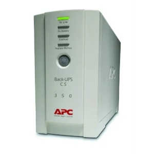 APC Back-UPS, 350VA/210W, Tower, 230V, 4x IEC C13 Outlets , User Replaceable Battery