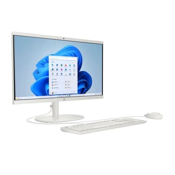HP 22-dg0007na Intel® Celeron® N100 54.5 cm (21.4″) 1920 x 1080 pixels All-in-One PC 8 GB DDR5-SDRAM 128 GB Flash Windows 11 Home Wi-Fi 6 (802.11ax) White
