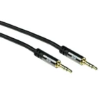 ACT AK6247 audio cable 15 m 3.5mm Black