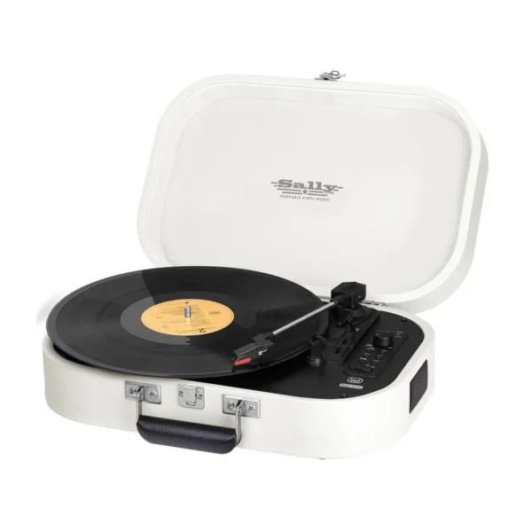 Trevi TT 1020 BT Direct drive audio turntable White Semi Automatic