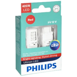 Philips 4057RULRX2 car light bulb P27/7 LED