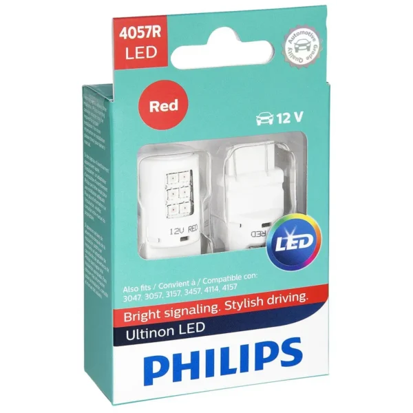 Philips 4057RULRX2 car light bulb P27/7 LED