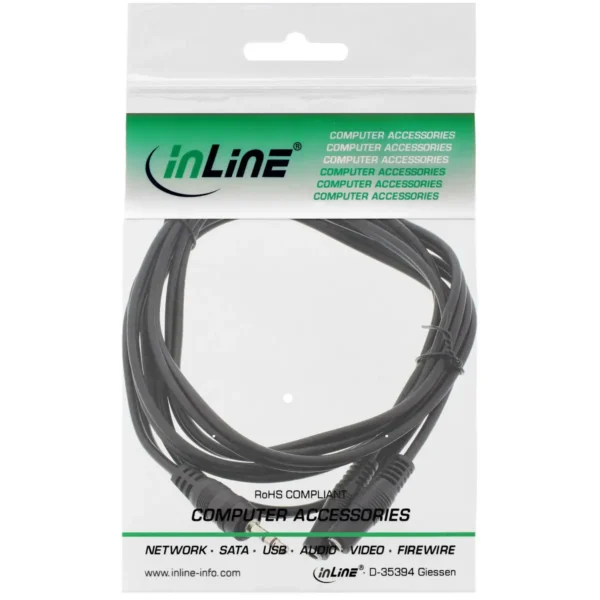 InLine 3.5mm Y-Cable male / 2x 3.5mm female Stereo 3m