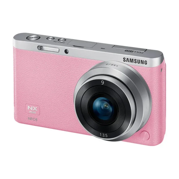 Samsung NX Mini + 9mm MILC 20.5 MP CMOS 5472 x 3648 pixels Pink