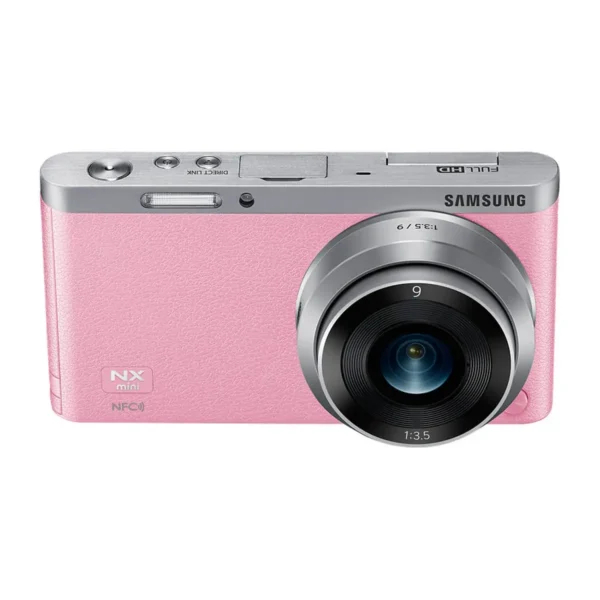 Samsung NX Mini + 9mm MILC 20.5 MP CMOS 5472 x 3648 pixels Pink