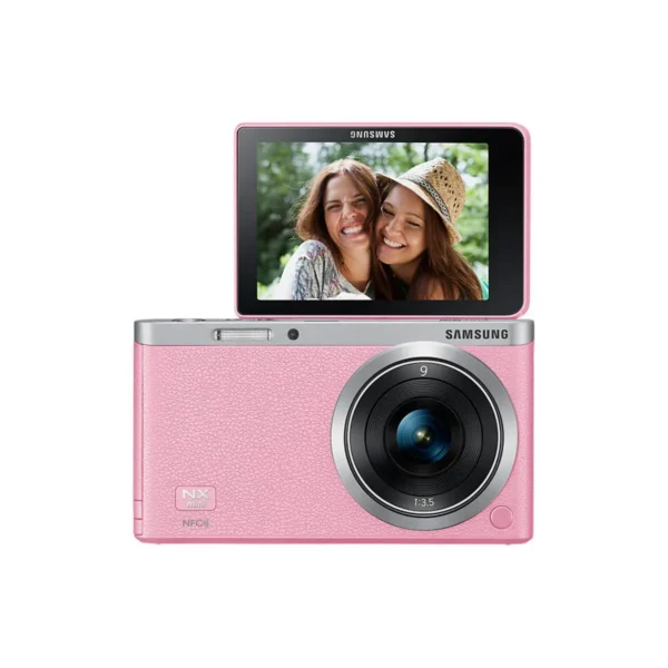 Samsung NX Mini + 9mm MILC 20.5 MP CMOS 5472 x 3648 pixels Pink