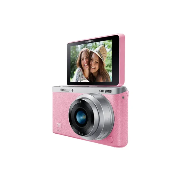 Samsung NX Mini + 9mm MILC 20.5 MP CMOS 5472 x 3648 pixels Pink