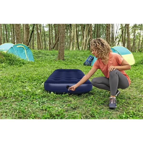 Bestway Air Mattress Jr. Twin with Built-in Foot Pump 1.85 m x 76 cm x 28 cm