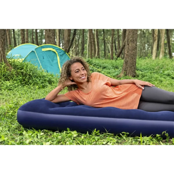 Bestway Air Mattress Jr. Twin with Built-in Foot Pump 1.85 m x 76 cm x 28 cm