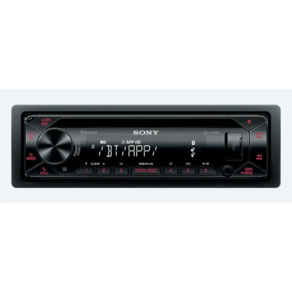 Sony MEX-N4300BT Black 220 W Bluetooth