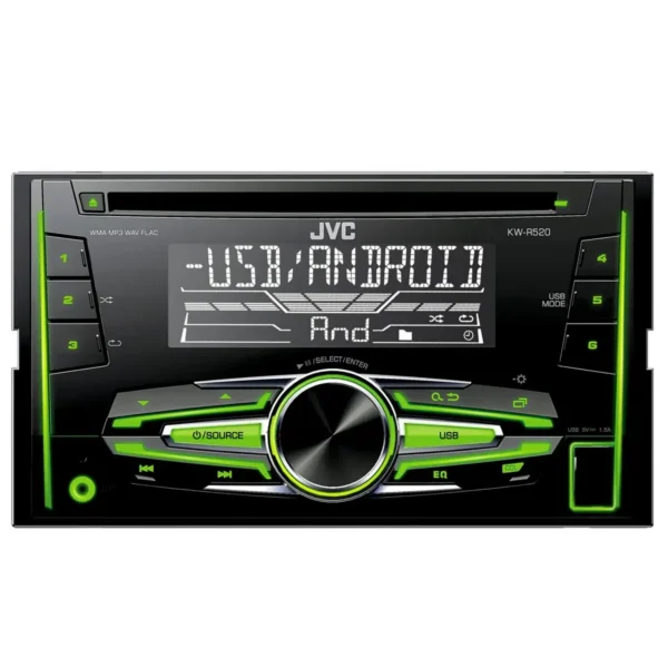 JVC KW-R520E 2-DIN CD Receiver