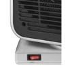 Unold 86116 electric space heater Indoor Black, Silver 2000 W Fan electric space heater