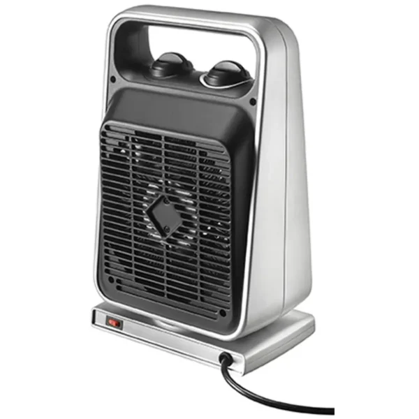 Unold 86116 electric space heater Indoor Black, Silver 2000 W Fan electric space heater