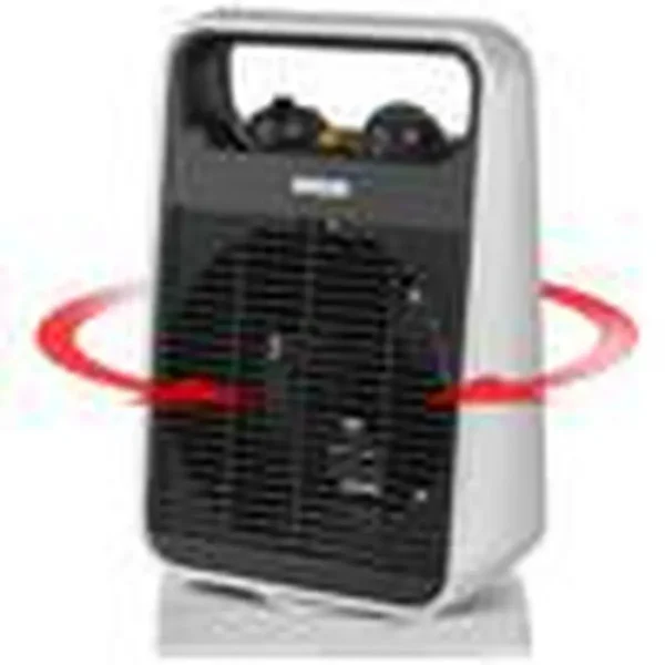 Unold 86116 electric space heater Indoor Black, Silver 2000 W Fan electric space heater