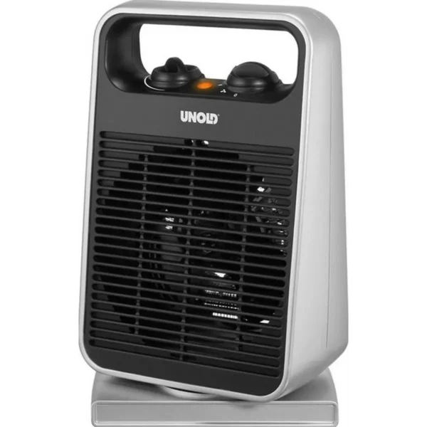 Unold 86116 electric space heater Indoor Black, Silver 2000 W Fan electric space heater