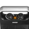 Unold 86116 electric space heater Indoor Black, Silver 2000 W Fan electric space heater