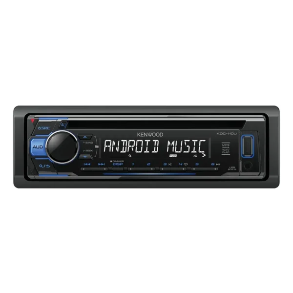 Kenwood KDC-110UB car media receiver Black, Blue 200 W