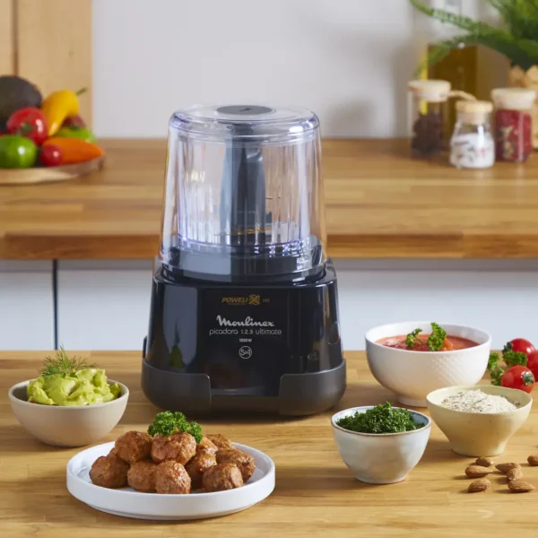 Moulinex DP8108 electric food chopper 0.55 L 1000 W Black