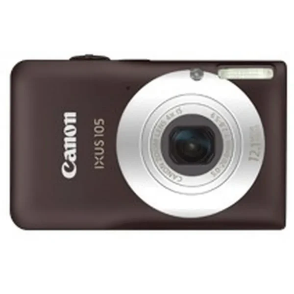 Canon IXUS 105 1/2.3″ Compact camera 12.1 MP CCD 4000 x 3000 pixels Brown, Silver