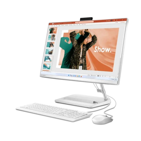 Lenovo AIO 3 Intel® Core™ i7 i7-13620H 60.5 cm (23.8″) 1920 x 1080 pixels All-in-One PC 16 GB DDR4-SDRAM 512 GB SSD Wi-Fi 6 (802.11ax) White