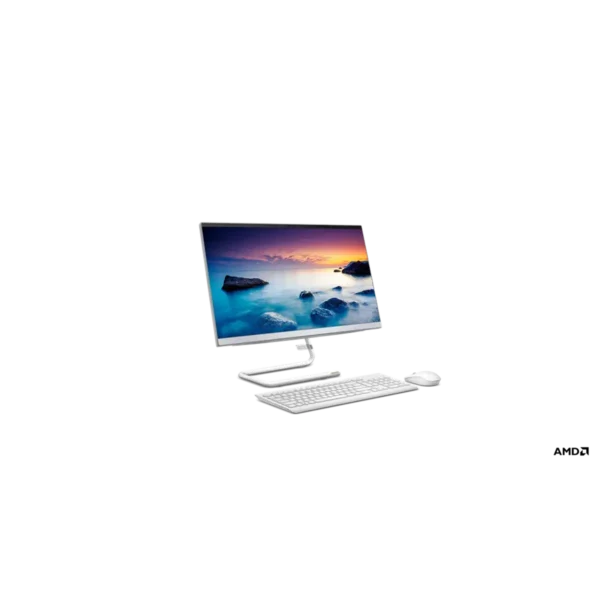 Lenovo IdeaCentre AIO 3 24ARE05 AMD Ryzen™ 5 4500U 60.5 cm (23.8″) 1920 x 1080 pixels All-in-One PC 8 GB DDR4-SDRAM 512 GB SSD Windows 10 Home Wi-Fi 5 (802.11ac) White