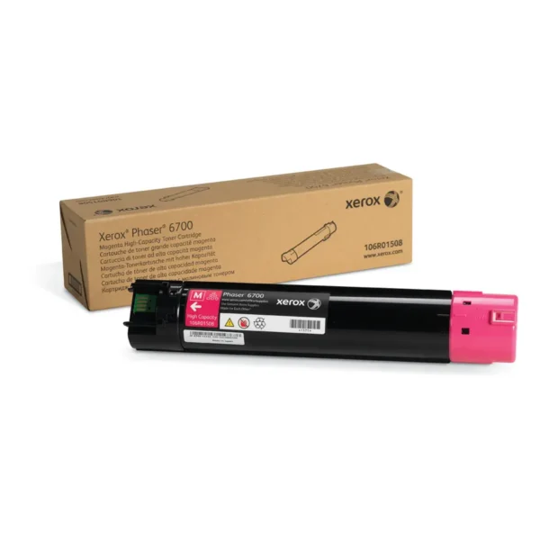Xerox Genuine Phaser™ 6700 Magenta High capacity Toner Cartridge (12000 Pages) – 106R01508