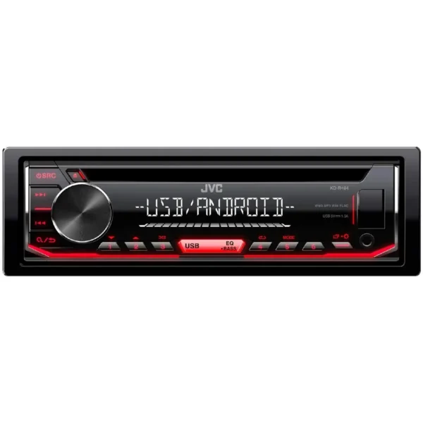 JVC KD-R494 car media receiver Black 200 W