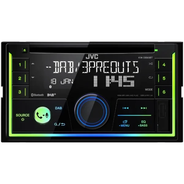 JVC KW-DB93BT 2-DIN CD Receiver