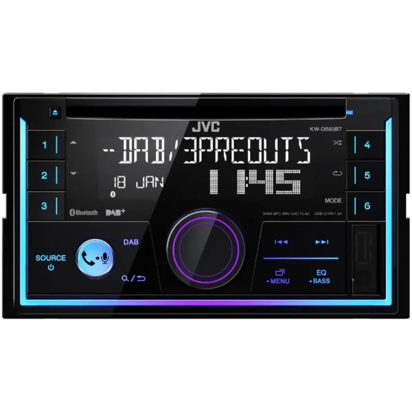 JVC KW-DB93BT 2-DIN CD Receiver