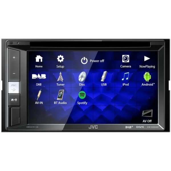 JVC KW-V255DBT 2DIN, CD/DVD/USB Multimedia system