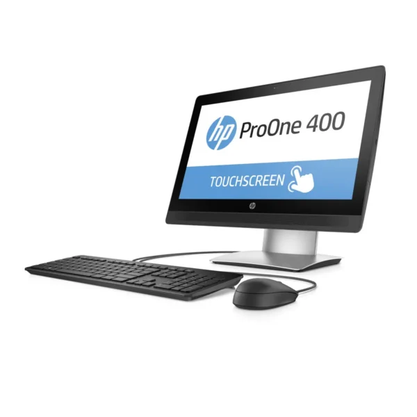 HP ProOne 400 G2 Intel® Core™ i3 i3-6100T 50.8 cm (20″) 1600 x 900 pixels Touchscreen All-in-One PC 4 GB DDR4-SDRAM 500 GB HDD Windows 10 Pro Wi-Fi 4 (802.11n) Silver